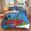 3Pcs Christmas Sleigh Presents Trees Bedding Sets For All Sizes New 3D Printed Bed Cover Comforter Duvet Cover Pillowcase Bedroom Decoration
