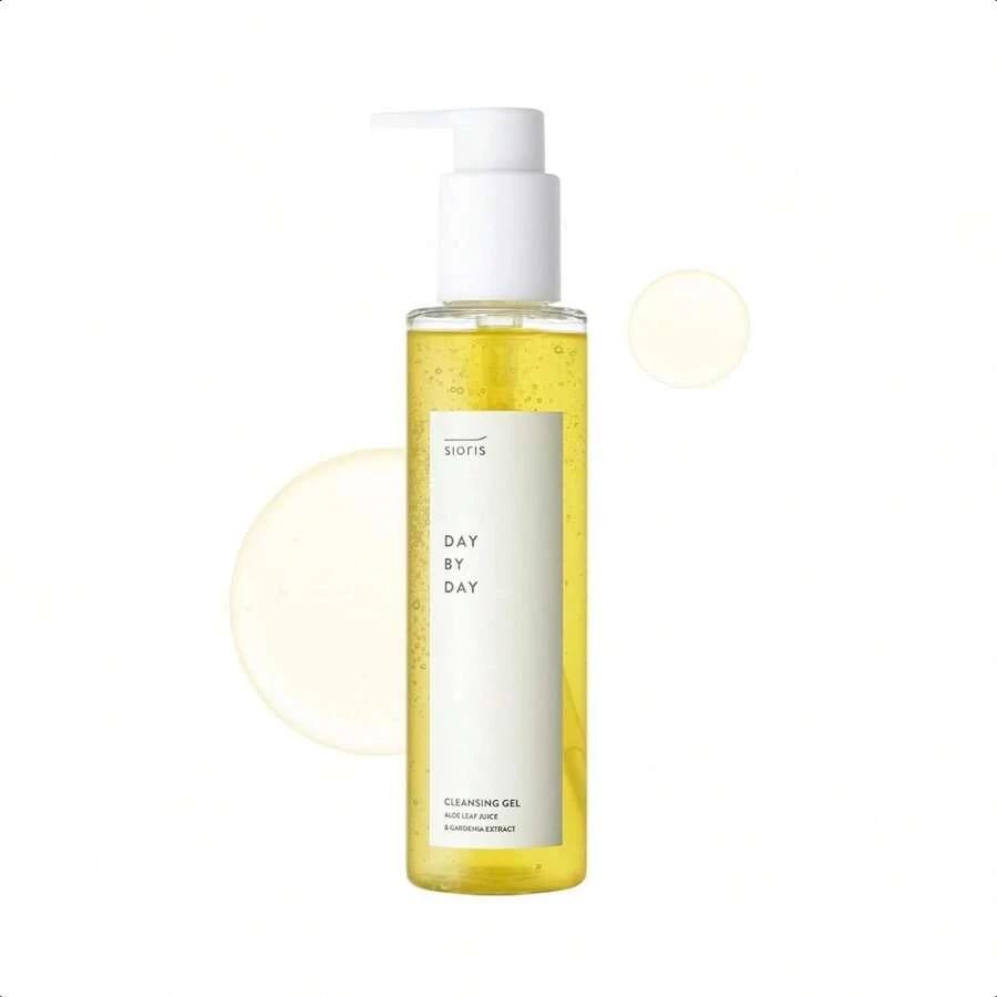 Sioris Gel Nettoyant Day By Day 150ml , Eau d'Agrumes Bio et Betterave Sucrière, Élimine les Résidus de Maquillage avec une Formule pH 5.64 et Nettoyage Hydratant