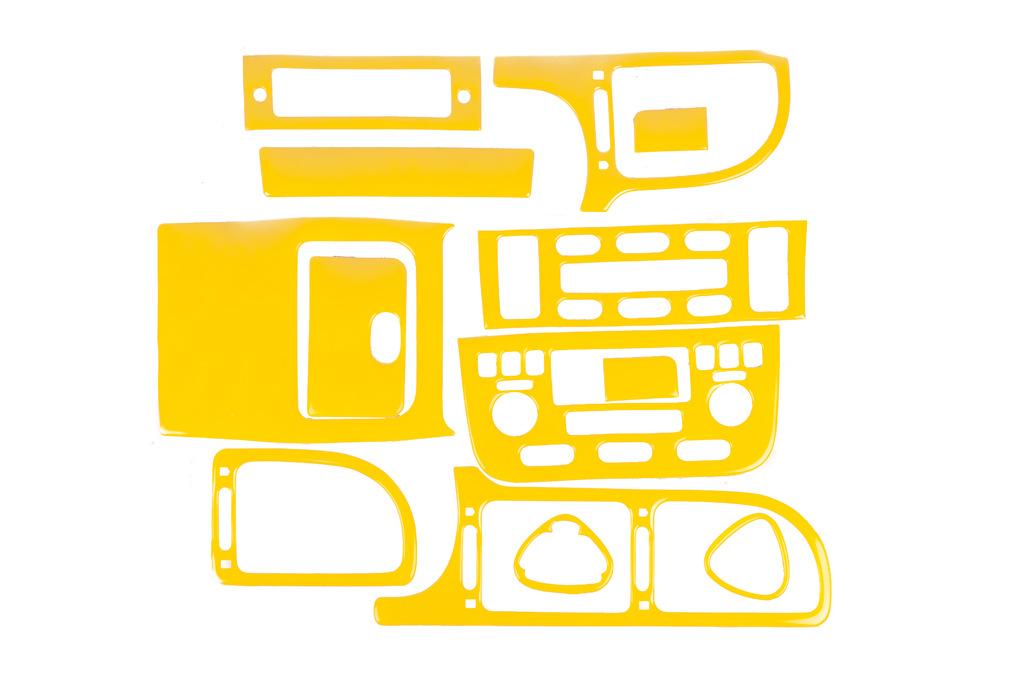 

Накладки на панель (жовтий колір) для Peugeot 406