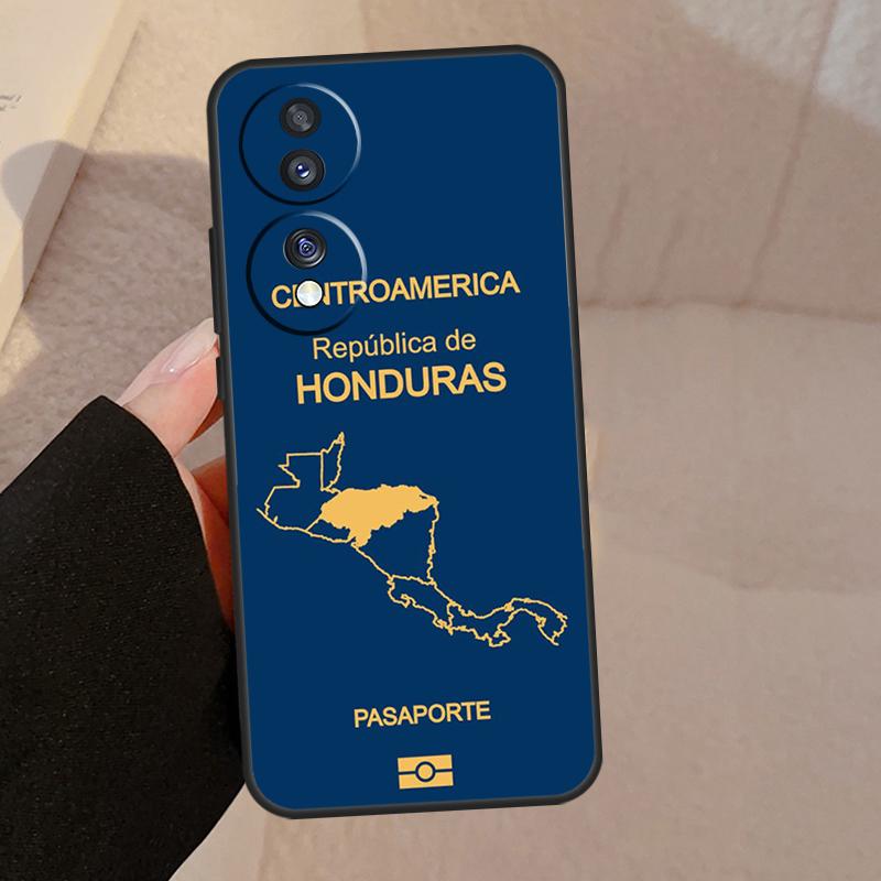 Honduras Flag For Honor Magic 5 6 7 8 Pro Case For Honor X9d X9a X9b X9c X8c X8b 50 70 90 200 400 Lite Win