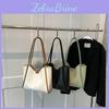 Sophisticated Womens Color Block Bucket Bag Spacious And Trendy For All Occasions