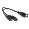 Usb One Cent Two Port Adapter Otg Cable For Mobile Tablet External Power Supply