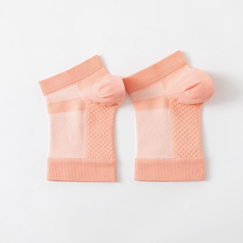 1Pair Foot Swelling Comfortable Ankle Brace Socks Soft Non-slip Compression Socks Protection Breathable Arch Support Yoga Socks