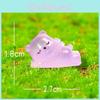 Landscape Ornament Micro Cute Noctilucent Bear For Home And Decoration Garden