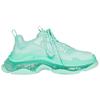 Balenciaga Triple S Clear Sole Green 541624W2GA14500