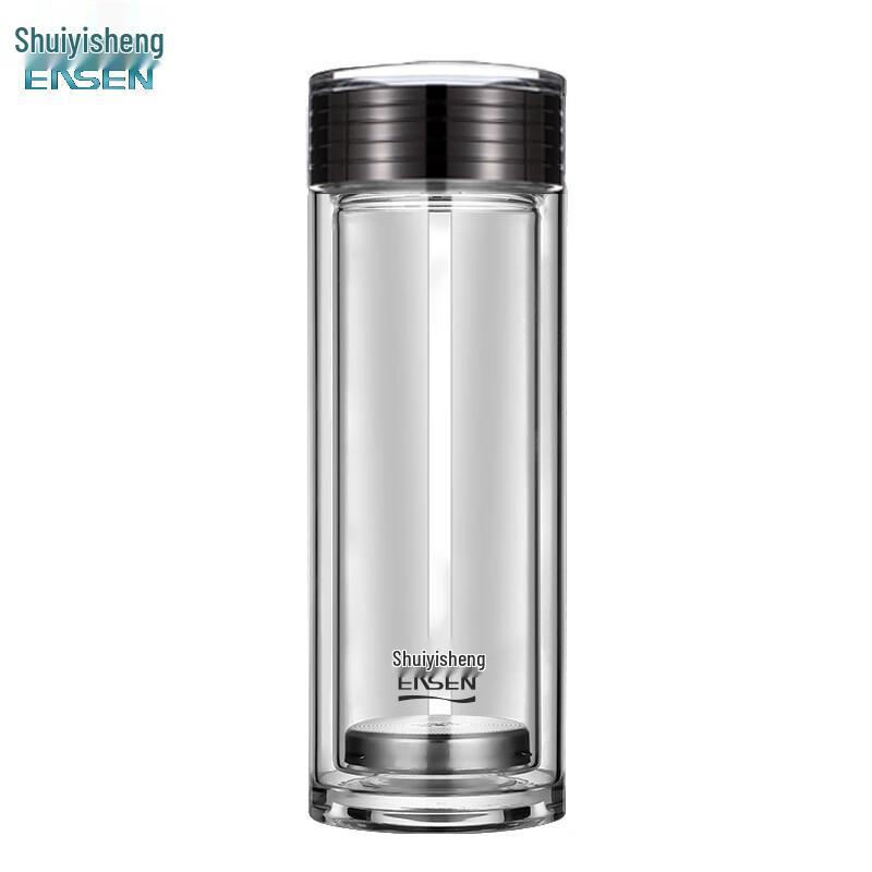 Shuiyisheng Double-Layer Glass Tea Cup with Infuser, 380ml