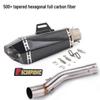 Stainless Steel Modified Exhaust for 300AC/300R/300RR/500 Motorcycles