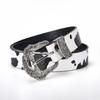 Spicy Girl Printed Belts PU Leather Women Waistband Unique Western Style Belt  Women