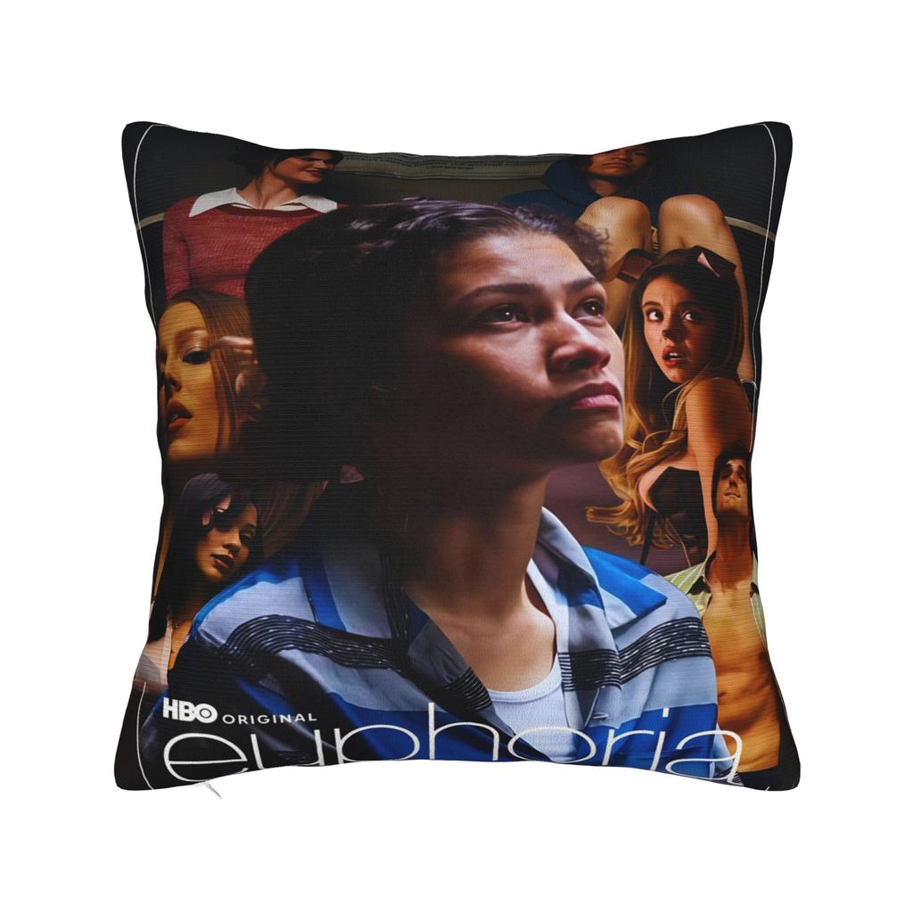 Euphorias Season   Pillow Covers Merchandise Printed Cushion Cover Decoration  Throw Pillow Case Cover Home MultiSize