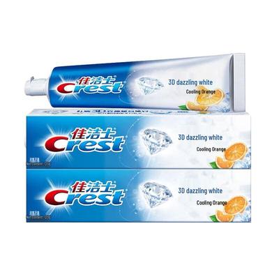 Crest 3D White Belebende Zahnpasta mit eisiger Orange