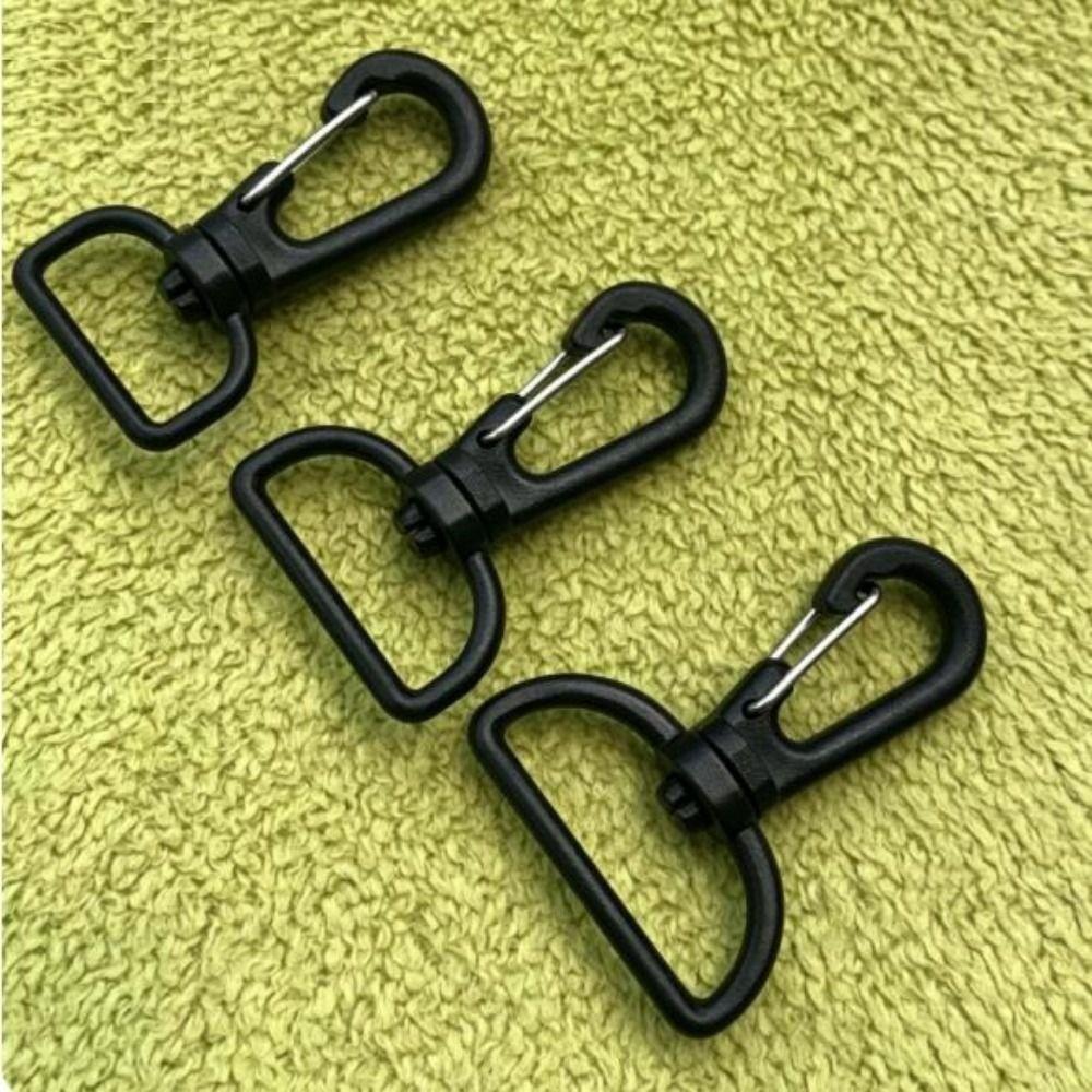 10pcs Plastic Backpack Webbing Carabiner Handbag Hanging Lobster Buckle  For Weave Paracord Lanyard