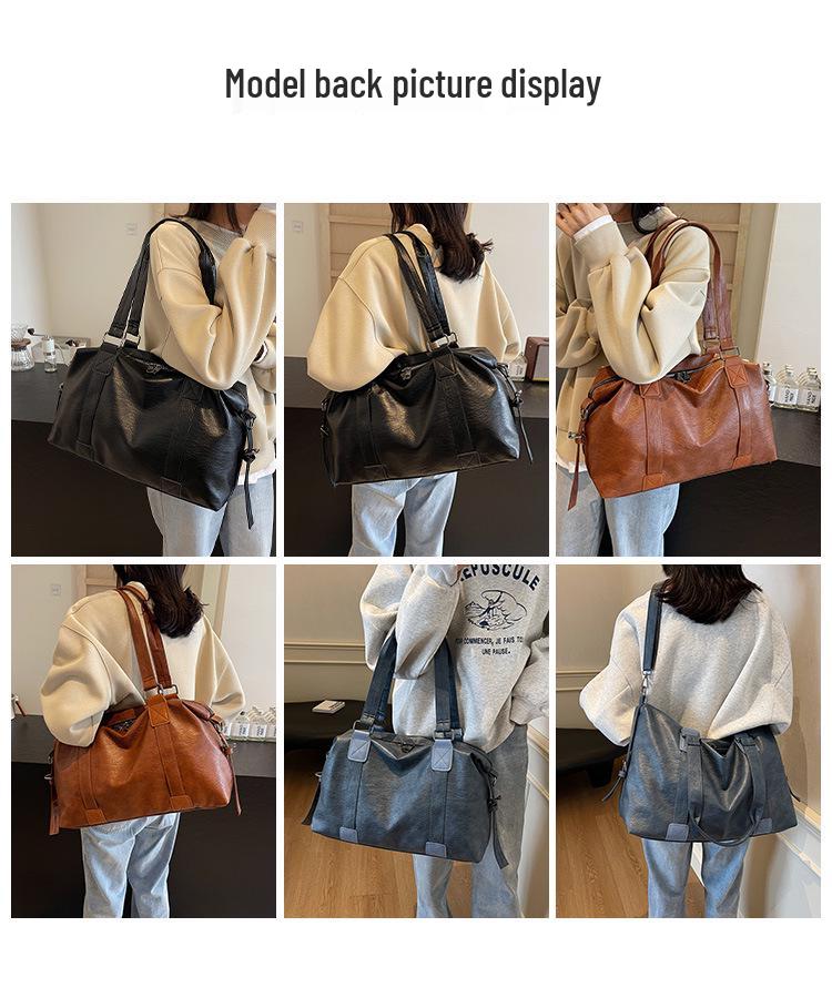 Trendy 2025 Korean-Style Women's Large Capacity Travel Tote Bag