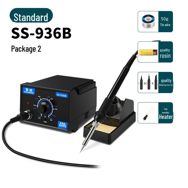 Adjustable Temperature Electric Soldering Iron Set for Electronics Repair