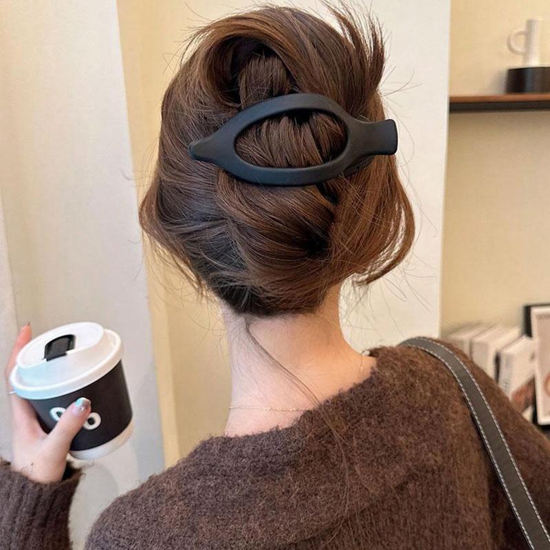 1pc Lightweight Plastic Hair Clips Suitable For Everyday Wear Makeuphair Accessories For Women Claw Clips Hair Claws Hair Barrette