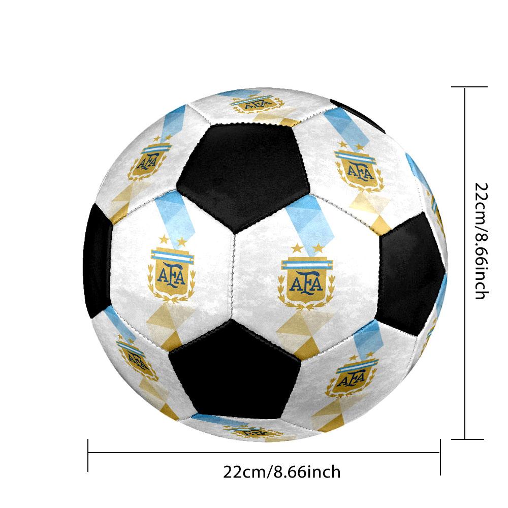 1pc Messi Soccer Ball Size 5 Indoor Soccer Ball Fashion Colorful Backyard Game - Great For Sports Fans Gift HE49