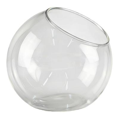 Ozdobna Bombka 15cm Szklane Terrarium Wszechstronny Design Pasuje do Podgrzewaczy i Świec Pojedyncza Sztuka Opakowanie Na Boże Narodzenie