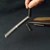 Antystresowy magnetyczny patyczek z włókna węglowego, trzyczęściowy, zabawka typu Fidget Stick, przenośny długopis typu Fidget
