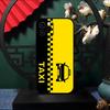 NYC Yellow Taxi Phone Case For IPhone 17 Pro Max 16 15 14 Pro Max 13 11 Air Plus Silicone Cover