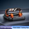 Two-in-One Car Dashboard Temporary Parking Phone Holder & Number Plate