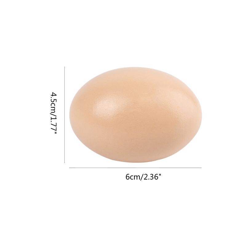 Unfertige, bemalte Holz-Imitationseier, Bastelideen, Lernspielzeug für Kinder, Geschenkidee, Osterdekoration