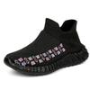 Outdoor Walking Footwear for Toddler Children Kids Sneakers Summer Running Shoes Knit Breathable Lightweight Comfy Athletic