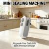 Rechargeable 2-in-1 Mini Heat Sealer With Cutter Portable Bag Sealer For Food Snacks Kitchen Storage