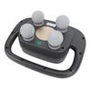 Handheld Massager Deep Tissue 4 Heads Electric Body Massager Tool for Muscles Back Neck Shoulder Leg with 3 Levels 3 Modes