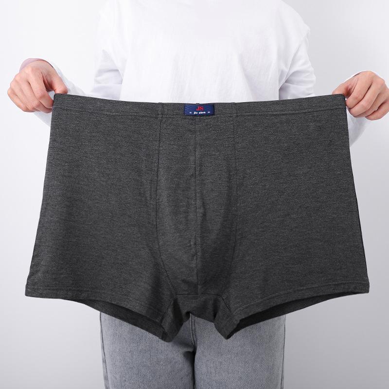4Pcs Big Size Boxer Briefs Men's Panties Big Size Underwear Man Underpants L XL 2XL 3XL 4XL 5XL 6XL