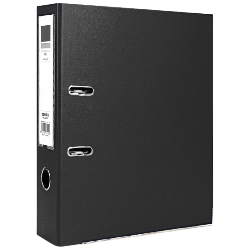 Deli A4 Lever Arch File 70mm Spine чёрный
