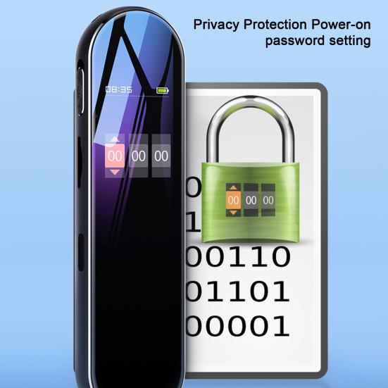 Voice Recorder with Stereo Sound Dynamic 64GB Noise Reduction Auto-Timing Meeting Records