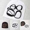 Hat Double American Glasses Pattern Knitted Men's Women's Hats Fashion European