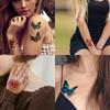 Small Flower Tattoo Sticker Female 3D Color Tattoo Sticker Rose Lotus Butterfly Flower Tattoo
