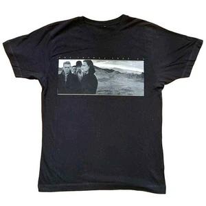 Offizielles U2 Joshua Tree 2017 Europatournee Herren Schwarz T-Shirt U2 Klassisches Tee