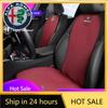 Car Stickers For Alfa Romeo Car Seat Cover Breathable Protective Seat Cushion For Alfa Romeo Giulietta Mito 159 Giulia Stelvio 1