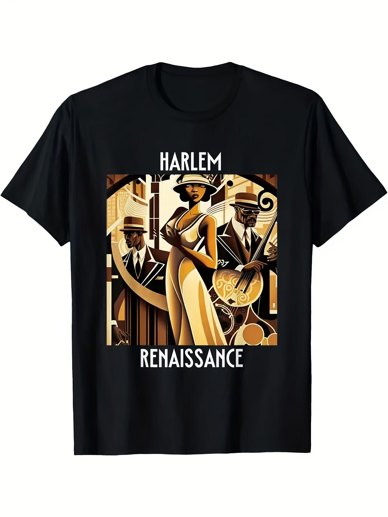 Harlem Renaissance Jazz Art T-shirt XXXL