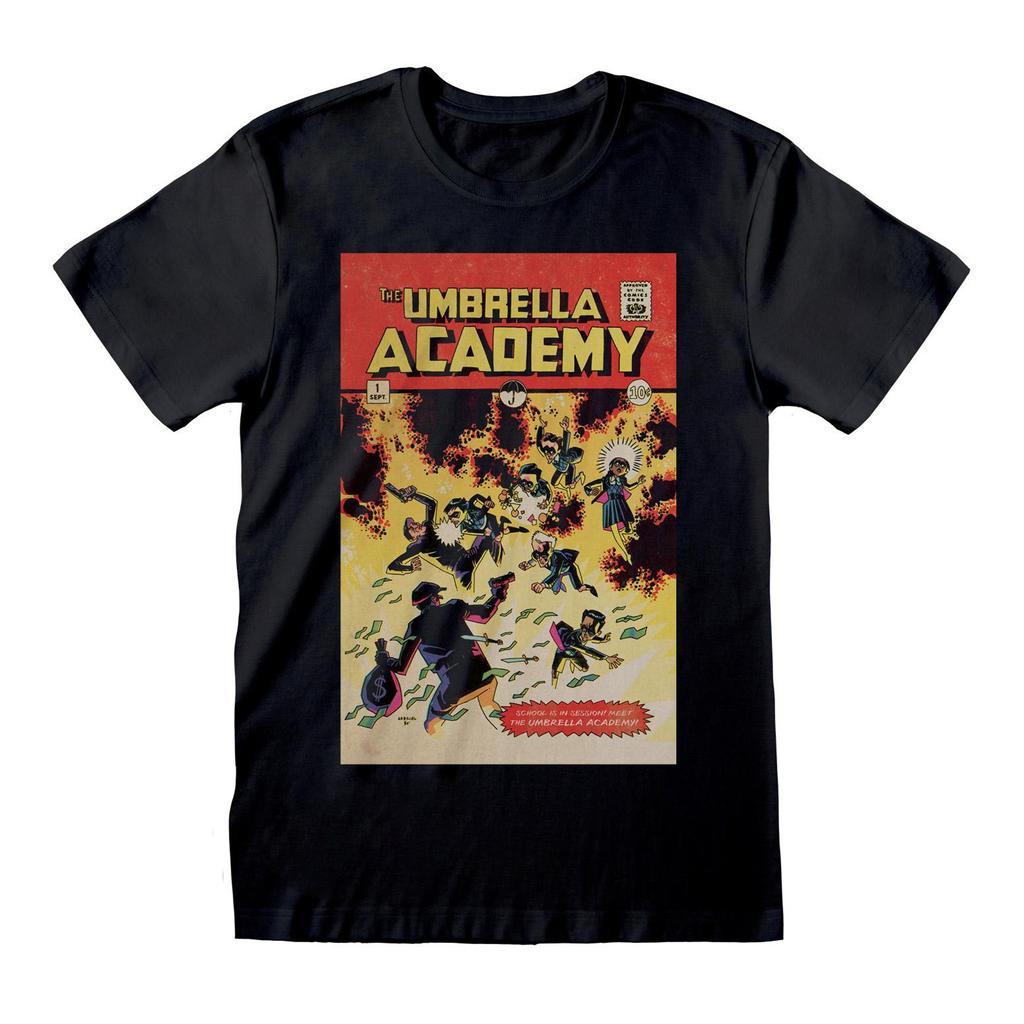 The Umbrella Academy Unisex Adult Comic Cover T-Shirt