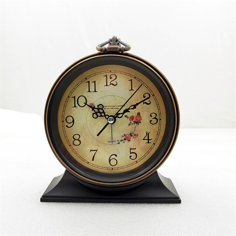 Retro Style Metal Alarm Clock Creative Students Children's Birthday Gifts Bedroom Ornaments Desk Alarm Clock