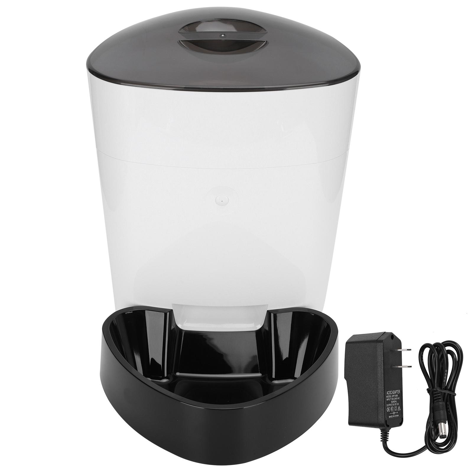 

Кормушка для домашних животных WiFi Пульт дистанционного управления Собака Кошка Автоматический диспенсер для еды США Вилка 110-240 В