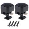 2Pcs 500W High Efficiency Mini Tweeter Speakers for Car Audio System
