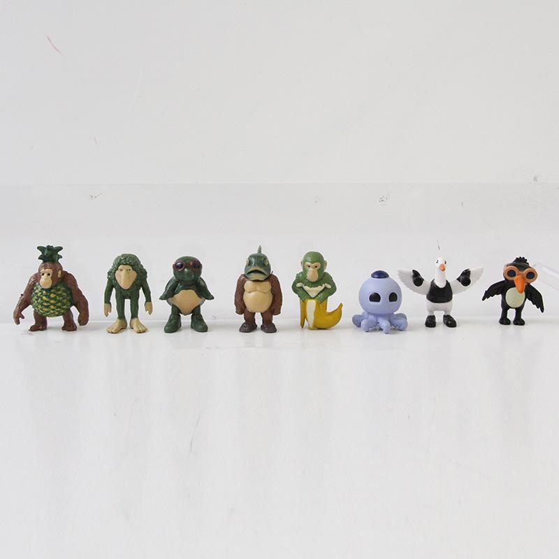 24 Stück Tung Sahur Tralalero Tralala Bombardement Krokodil Shimpanzini Bananini Action-Modellspielzeug PVC-Cartoon-Figur Dekoration Premium-Qualität
