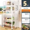 Xiayou 5-Tier Floor-Standing Kitchen Storage Rack