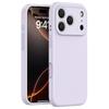 For iPhone 17 Pro Case Precision Fit PC+Liquid Silicone Protective Phone Cover with Microfiber Lining