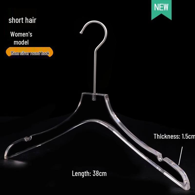 Acrylic Non-slip Hangers for Children's, Men's, and Women's Clothing