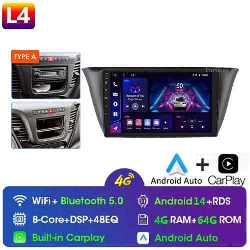 For Iveco Daily 2013-2021 Android Car Radio Intelligent System Multimedia Player Navigation GPS Carplay Touch Screen Auto Stereo