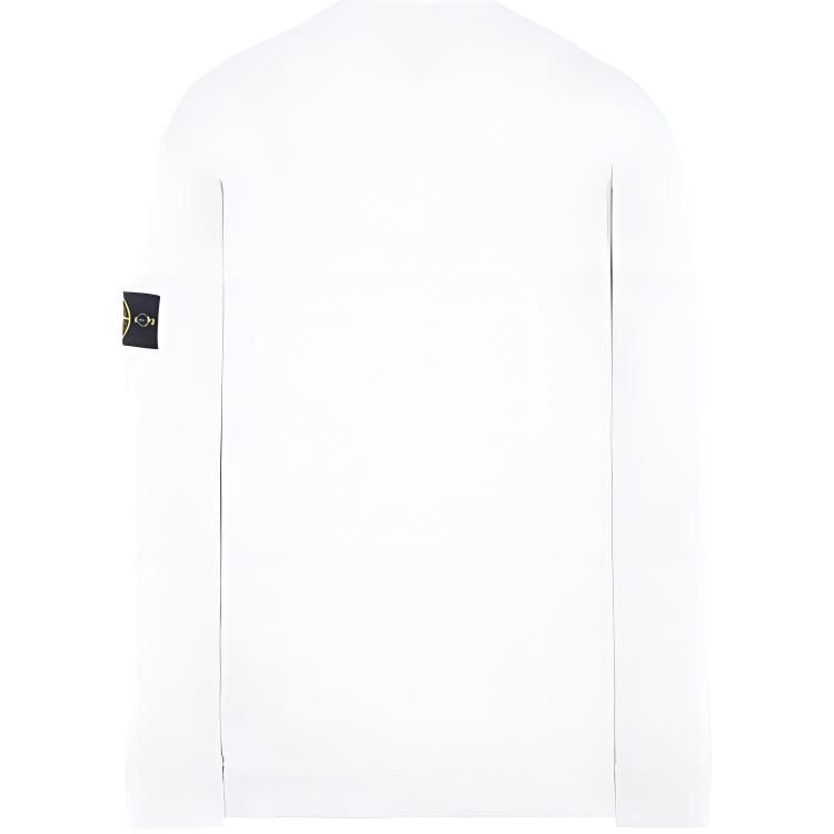 STONE ISLAND 63020 Brushed Cotton Fleece Crewneck Sweater 761563750-V0001
