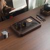 2025 Solid Wood Tea Tray: Modern, Draining Tea Table Set for Home