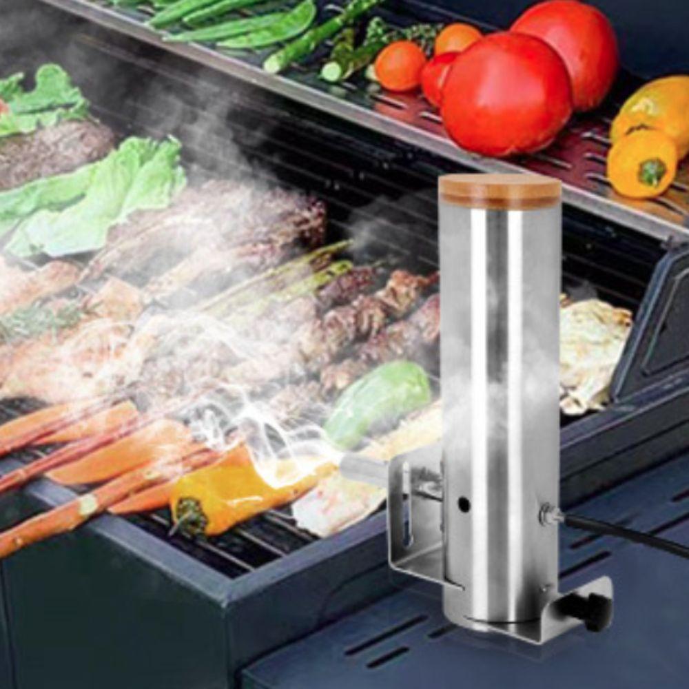 Large Capacity Electric BBQ Cold Smoker Barbecue Electric Fumigator Easily Remove Ashes