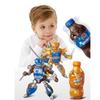Garrafa de Bebida Robô Transformador Brinquedo Máquina de Conversão de Refrigerante Homem de Troca de Garrafa Robô de Troca de Lata de Refrigerante Presente de Feriado
