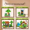 Magnetic Minecraft Building Cubes and Minifigures – Kids' Decompression Toys