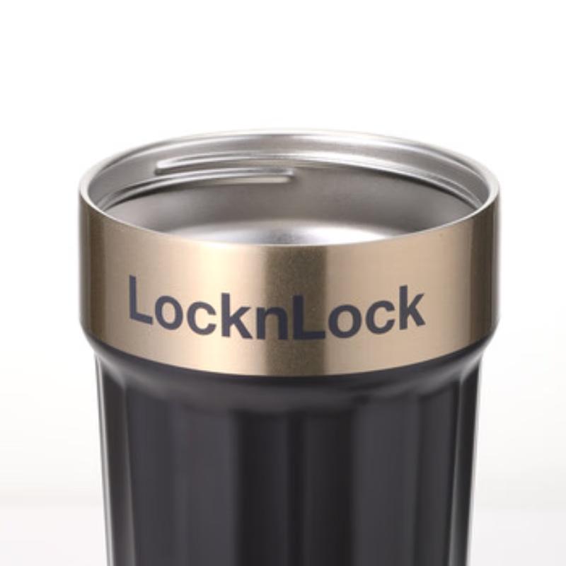 LocknLock Flip Lid Insulated Coffee Mug with Handle